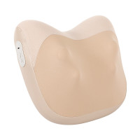 摩飞 MR7006-A 无线腰部按摩仪器背部腿部颈椎按摩器按摩靠枕护腰坐垫 米色