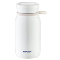 乐美雅(Luminarc) 真空拿铁杯Q5298 便携 带密封咖啡 水杯不漏水