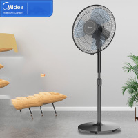 美的 Midea FSA40YF机械式电风扇无极调速 三档风速 升降可调 摇头广角送风 家用落地扇