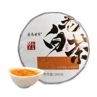 茶馬世家 2017年太姥山福鼎白茶贡眉紧压茶饼叶枣香老白茶叶1kg