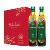 安达露西(Andasaludsia) 纯正橄榄油750ml*2 /简装礼盒