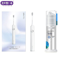 舒客(Saky) 充电式声波电动牙刷小浪花E1+臻白修护液体牙膏100g
