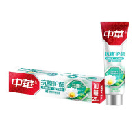 中华 抗糖护龈牙膏晨露青草味130g*2支