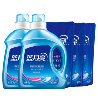蓝月亮 亮白洗衣液2kg-薰*2+亮白洗衣液袋1kg-薰*3