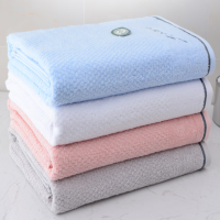 洁丽雅(grace) -绣花浴巾 320g 135*70cm 一条装 颜色随机