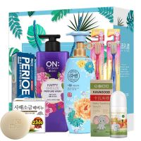 韩国进口LG夏日香氛洗护 7件套