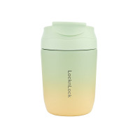乐扣乐扣(LOCK&LOCK) 家用品炫彩嘟嘟杯绿黄350ml LHC6590FU