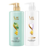 舒蕾 绿茶籽控油去屑洗发水500ml+蚕丝保湿顺滑护发素 500ml