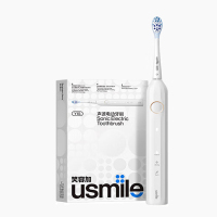 usmile 笑容加电动牙刷 成人声波震动电动牙刷 Y1s绅灰
