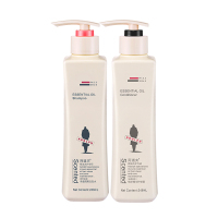 阿道夫(ADOLPH) 精油洗护学生热门组合轻柔丝滑248ml+植萃精华248ml