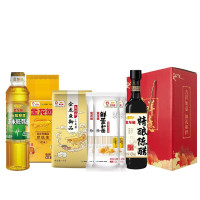 金龙鱼 吉祥如意-伴手礼盒69型(食用油米面礼盒套装820ml+1860g)包装散装出货