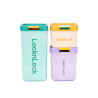 乐扣乐扣(LOCK&LOCK) 玩趣密封罐3件套HTE824S3FU(发顺丰)