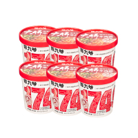 谈小爱(TANXIAOAI) 大师牛肉面原汤101g*6桶