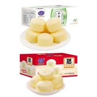 港荣(Kong WENG) 蒸蛋糕2箱320小香草+480奶香