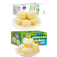 港荣(Kong WENG) 蒸蛋糕2箱(320小香草+480椰香)