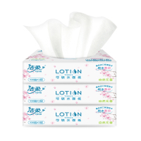 洁柔(C&S) Lotion软抽100抽3层*6包(散装)(新旧包装随机)