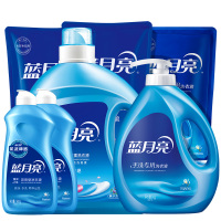 蓝月亮 洗衣精选套装H 蓝月亮亮白增艳洗衣精选2kg*1瓶+1kg*3补充装+500G*2瓶+1kg*1瓶(薰衣草香)