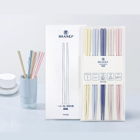GRAREY 格瑞亚日式抗菌合金筷2盒(共10双)