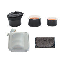 泊喜(Pertouch) 小巨蛋茶具M1便携版-黑色