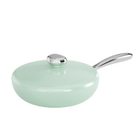 VELOSAN 鹅卵石不粘炒锅 VE00305 26CM 薄荷绿
