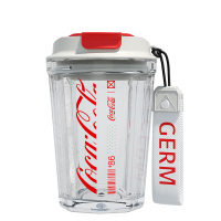 germ 可口可乐联名款潮酷水杯冰透白390ml GE-CK22SS-S23