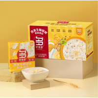 好麦多 0蔗糖燕麦生椰啵啵礼盒装1600g(200g*8盒)