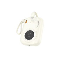 沃品(WOPOW) 自带线22.5W超级快充+PD20W快充移动电源LQ01米白