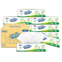 心相印(Mind Act Upon Mind) 厨房专用抽纸吸水吸油60抽*9包整箱发货 KDT360(新疆专供)