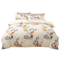 悠梦嘉居 洛可亲肤四件套YJ-12002蒂花之秀200*230