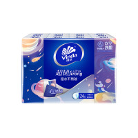 维达(Vinda)手帕纸 超韧4层5张24包/提 航天IP款 湿水不易破 纸巾加厚 V0084