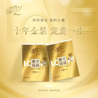 清风 原木金装4层8张/包纸手帕B64C4CEL 10包*6条