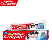 高露洁 牙膏防蛀固齿成人装超强140g*2支