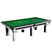 英辉(INVUI)台球桌标准成人家用中式黑8桌球台台球厅球案子 9尺台尊享版 X60