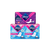 薇尔 卫生巾日夜组合 姨妈巾套装 V感系列3包26片 极薄舒适周期装