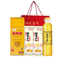 金龙鱼 鸿运当头-伴手礼盒29.9A型 400ML+700G