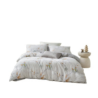 LOVO 素银梅香四件套素银梅香200*230cm