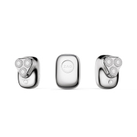 创维(Skyworth) 元石三头剃须刀YS33电镀银