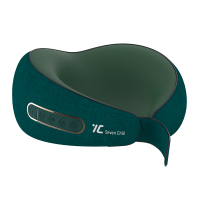 七西(7C) 小心机旅行按摩枕7C-J11墨兰绿