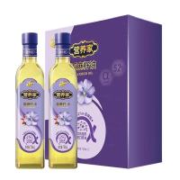 福临门 营养家亚麻籽油 /750ml*2 礼盒