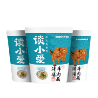 谈小爱(TANXIAOAI) 清汤牛肉面 97g*6桶