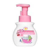 鳄鱼宝宝(CROCO baby)橄榄儿童无泪配方易冲泡泡洗发沐浴露(樱桃味)300g