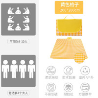 徽羚羊 牛津布野餐垫2*1.5M黄白格
