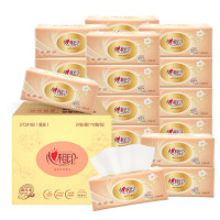 心相印(Mind Act Upon Mind) 经典系列3层110抽24包 软抽纸面巾DT24180 一箱