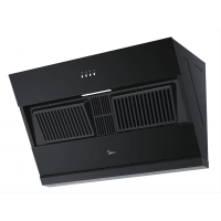 美的(Midea)侧吸式烟机17立方大吸力家用厨房抽油烟机灶具 脱排油烟机套装CXW-220-BJ11