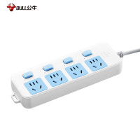 公牛(BULL) 315(S)袋装延长线插座(2804)3*1,1.8m,4H