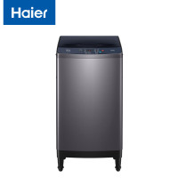 海尔(Haier)全自动波轮洗衣机 二级能效 家用10kg防生锈除螨洗 星蕴银 XQB100-Z508F
