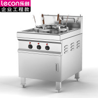 乐创(lecon) LC-J-TSL500P商用煮面炉 多功能不锈钢台式煮面炉100L 发热盘