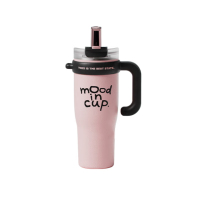 物生物(RELEA)大力水守陶瓷内胆保温杯把手款1300ml-乌梅夹心粉