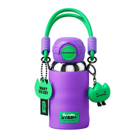 世大家 EMO兄弟吸管杯550ml草想哭(银色)