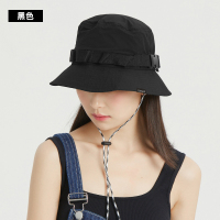 zauo 户外渔夫帽工装版黑色